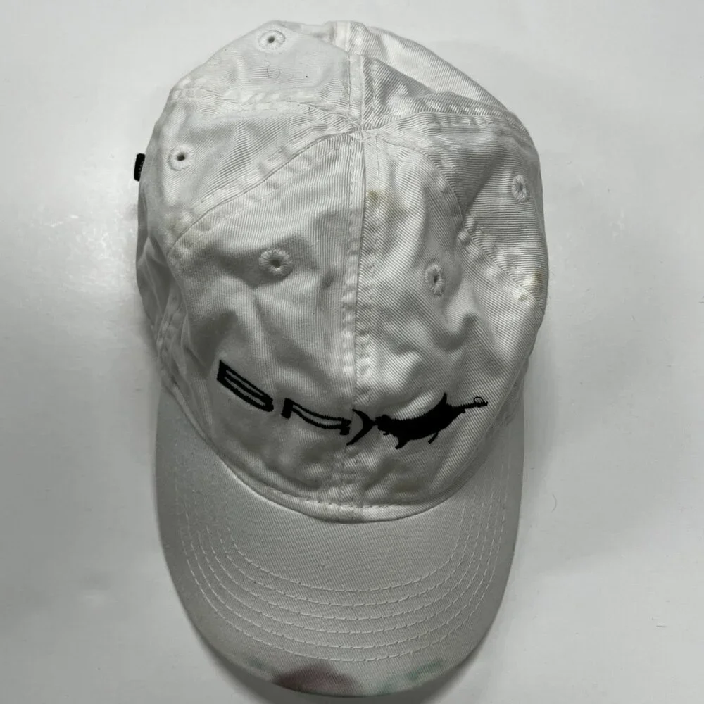 Legacy‎ White BR Fishing Hat White Kids Youth Stretch